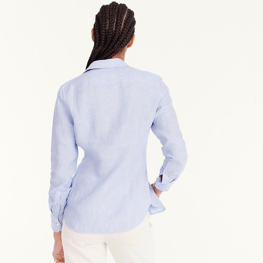 Slim-fit Baird McNutt Irish linen shirt | J. Crew US