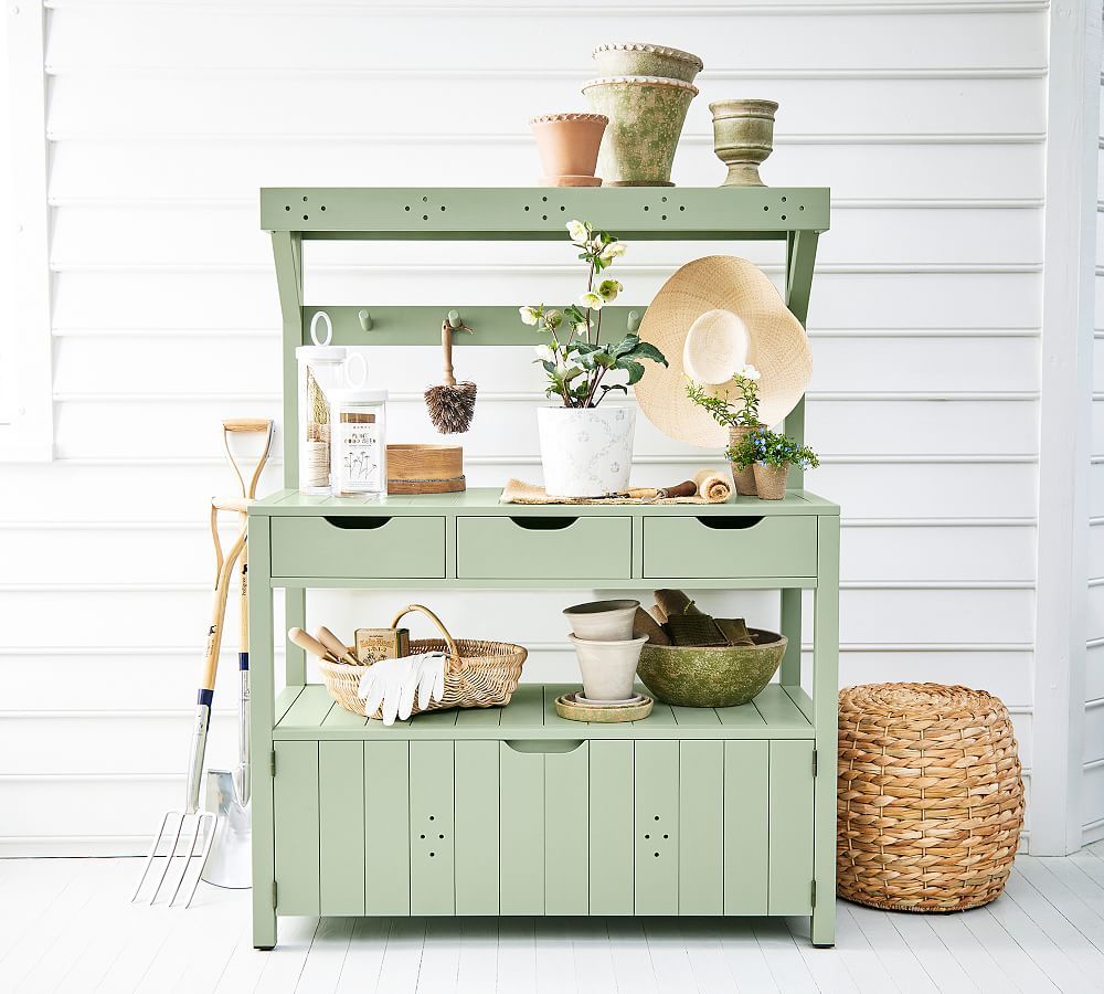 Julia Berolzheimer Potting Station | Pottery Barn (US)