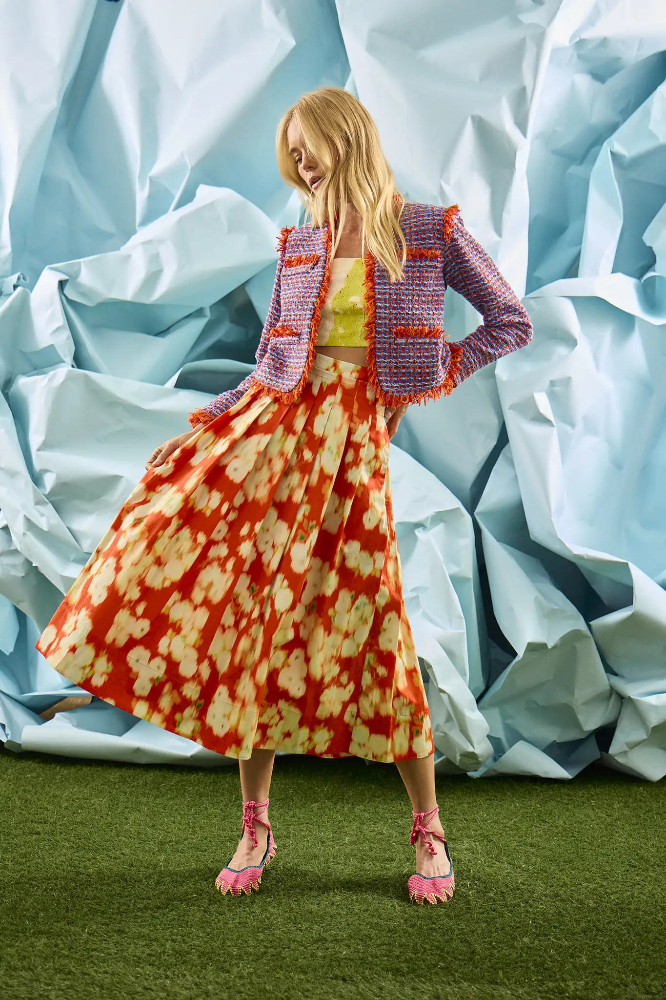 Maison Skirt | Cotton Maxi Skirt | Hunter Bell | Hunter Bell
