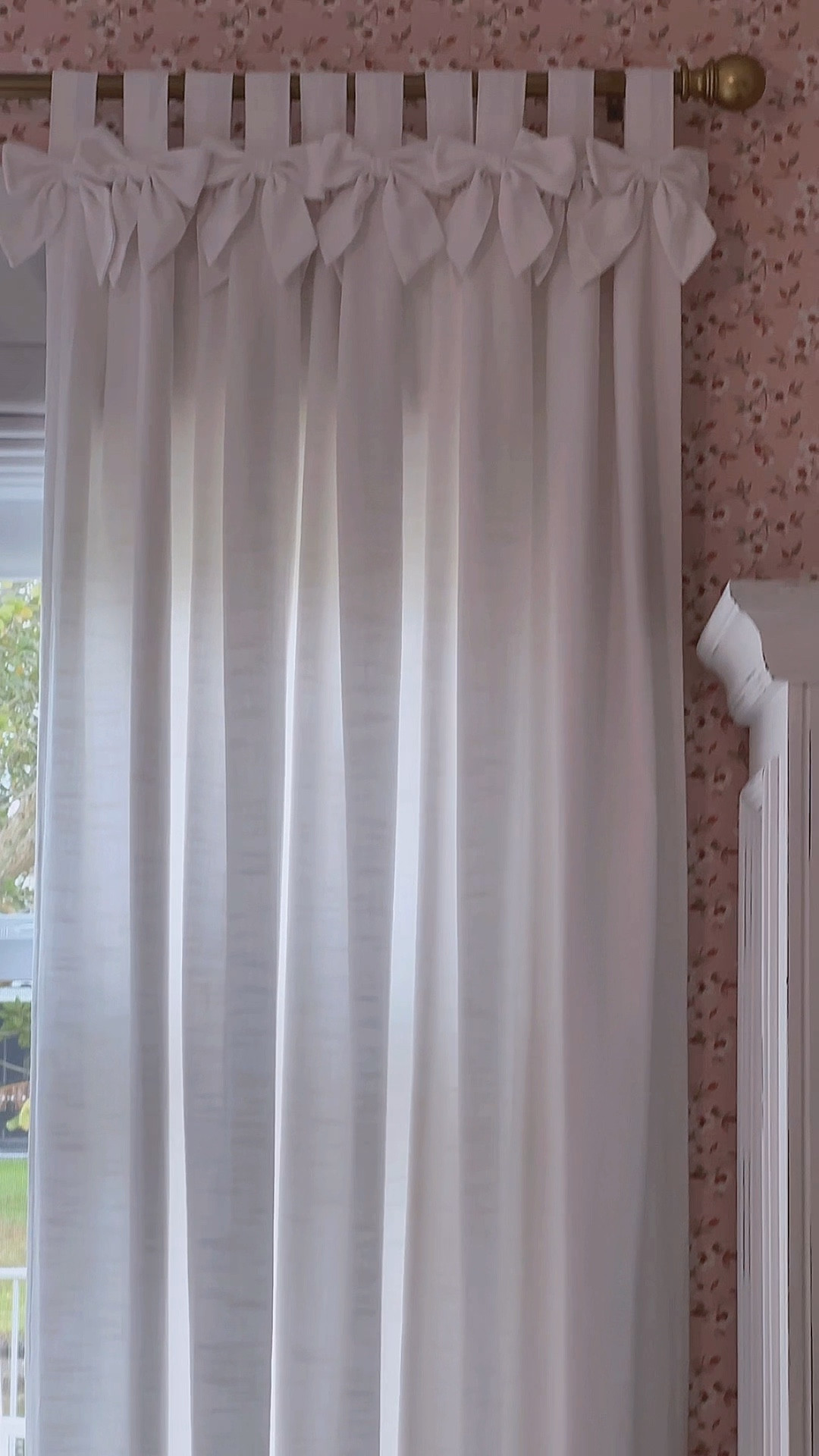 Do you love charming details, I do! I was so excited to hang my new curtains. I just received the prettiest curtains and I just love the bows!
This is the -Jawara Linen Cotton Tie Top Bow Curtains from @twopagescurtains
These bow curtains come in multiple colors and you can also choose a polka dot pattern. So cute for a nursery and girls bedrooms. Or any home to create that charming space.
Save 24% off with Code "Jen"

#twopagescurtains 

#LTKdayinmylife #LTKHome