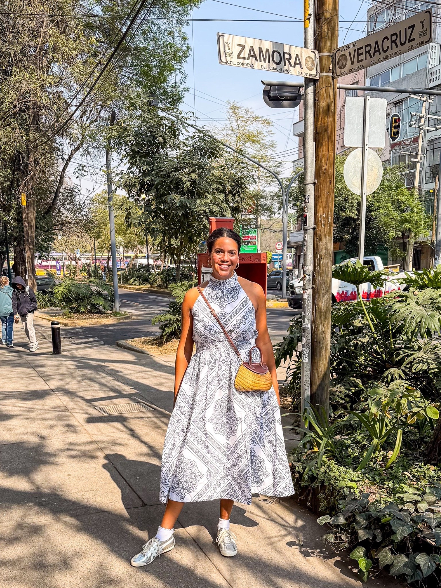 A breezy sundress with silver sneakers for traipsing around Mexico City! 

#LTKMidsize #LTKSeasonal #LTKTravel