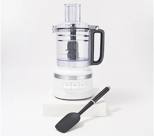 KitchenAid 9-Cup Food Processor Plus with Spatula & Blade Storage | QVC