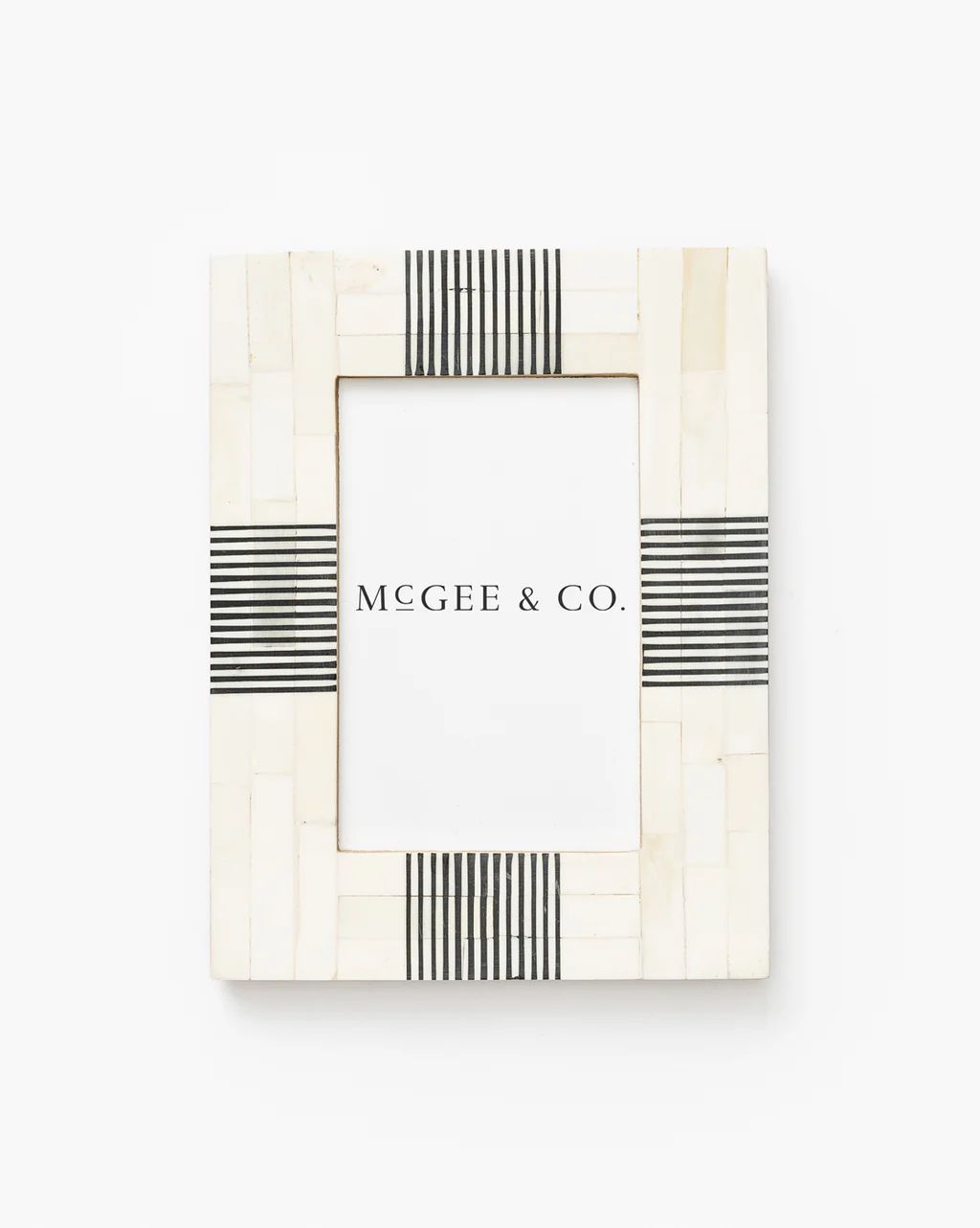 Striped Bone Frame | McGee & Co.