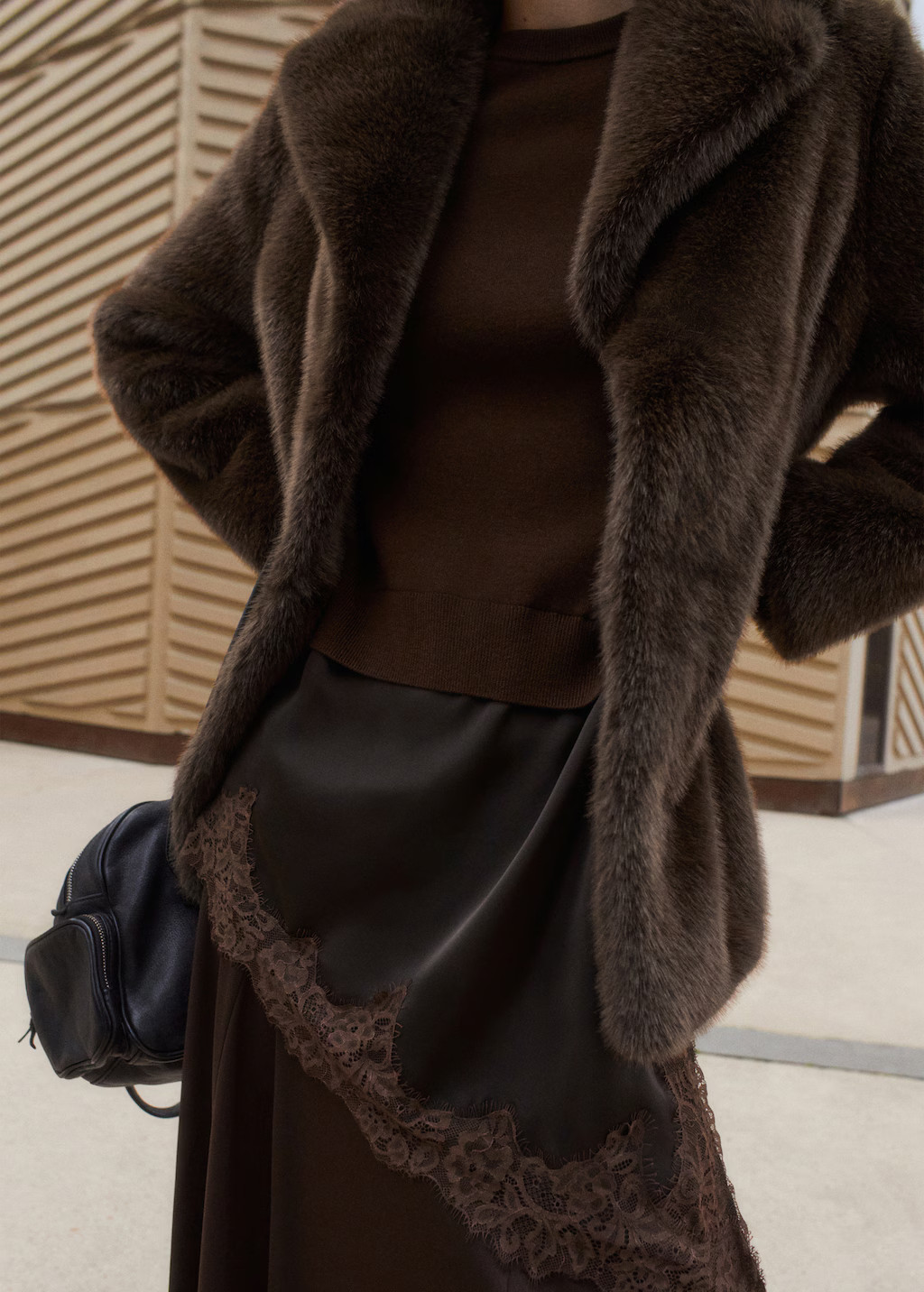 Lace combo jersey | Mango (US/MX/AU)