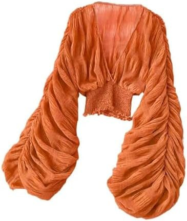 CUTEGAL Bell Sleeve Tops for Women Dressy Tops for Evening Wear Sexy Party Lace Blouses | Amazon (US)