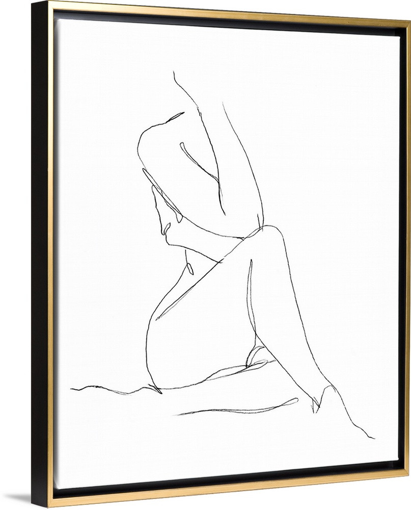 Nude Contour Sketch I Wall Art | Great Big Canvas - Dynamic