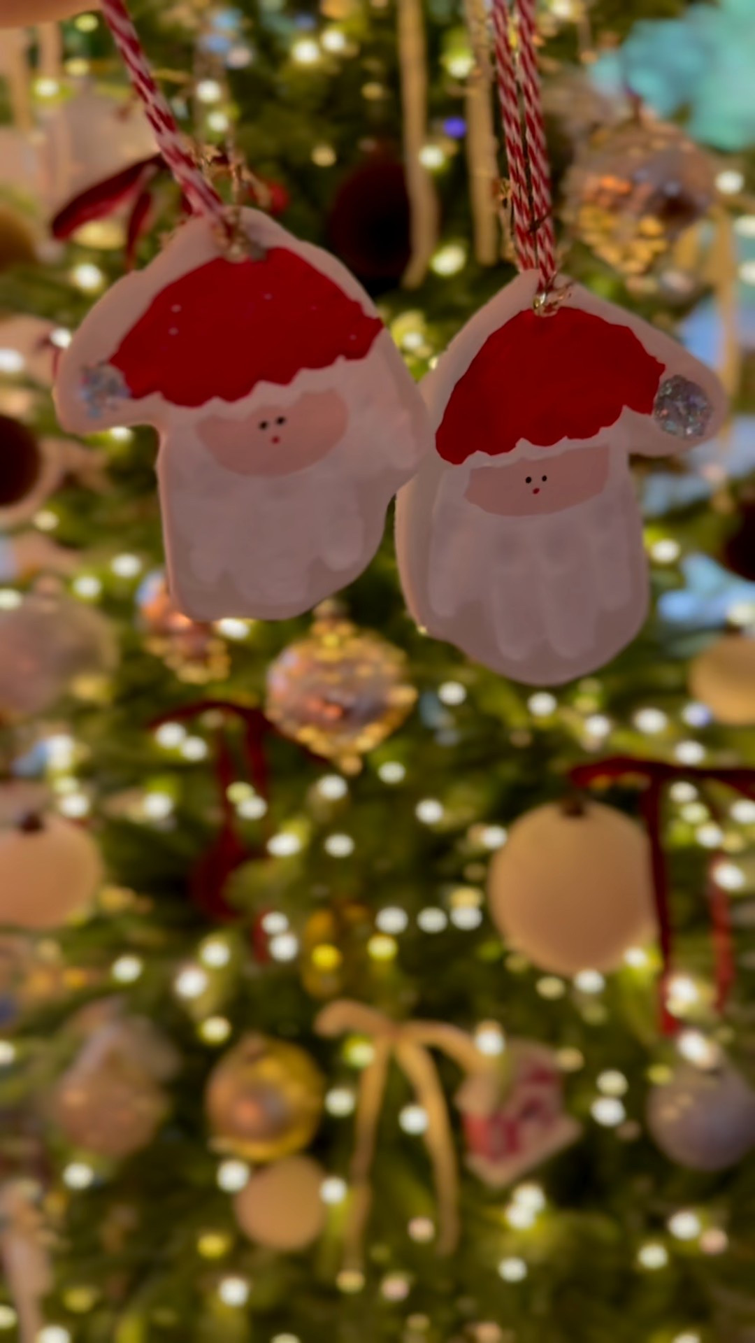 Such a fun and easy Christmas craft to do with the kids 

Santa hand prints// Christmas diy 

#LTKvlog #LTKHoliday #LTKKids