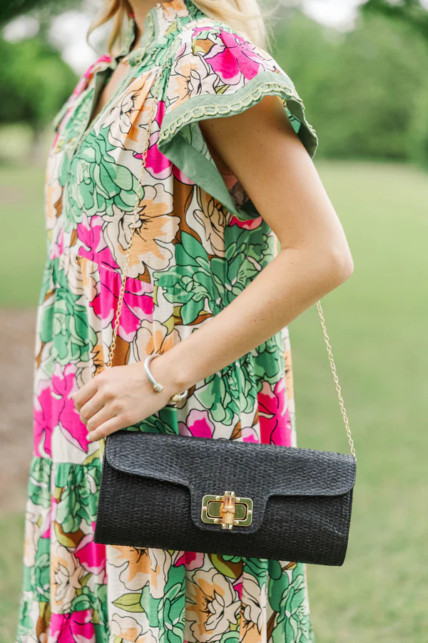 On Your Way Black Purse | The Mint Julep Boutique