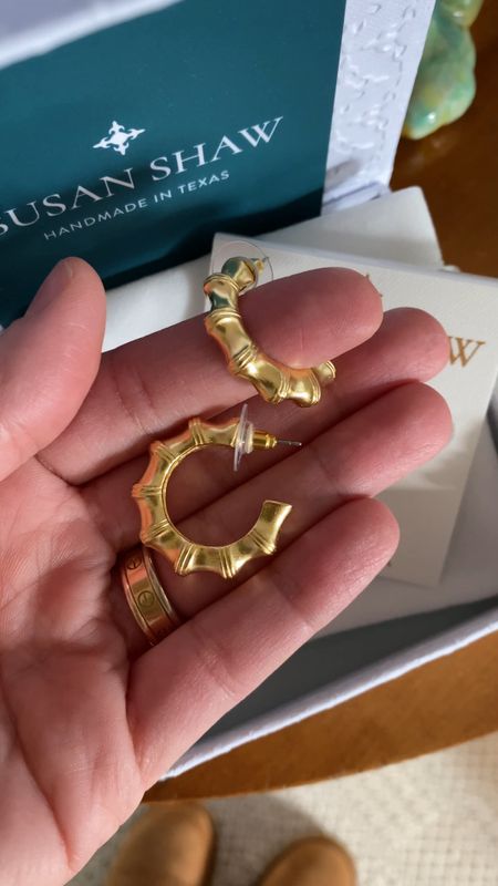 Love these earrings under $100 triple dipped in 24k gold! 

#LTKunder100