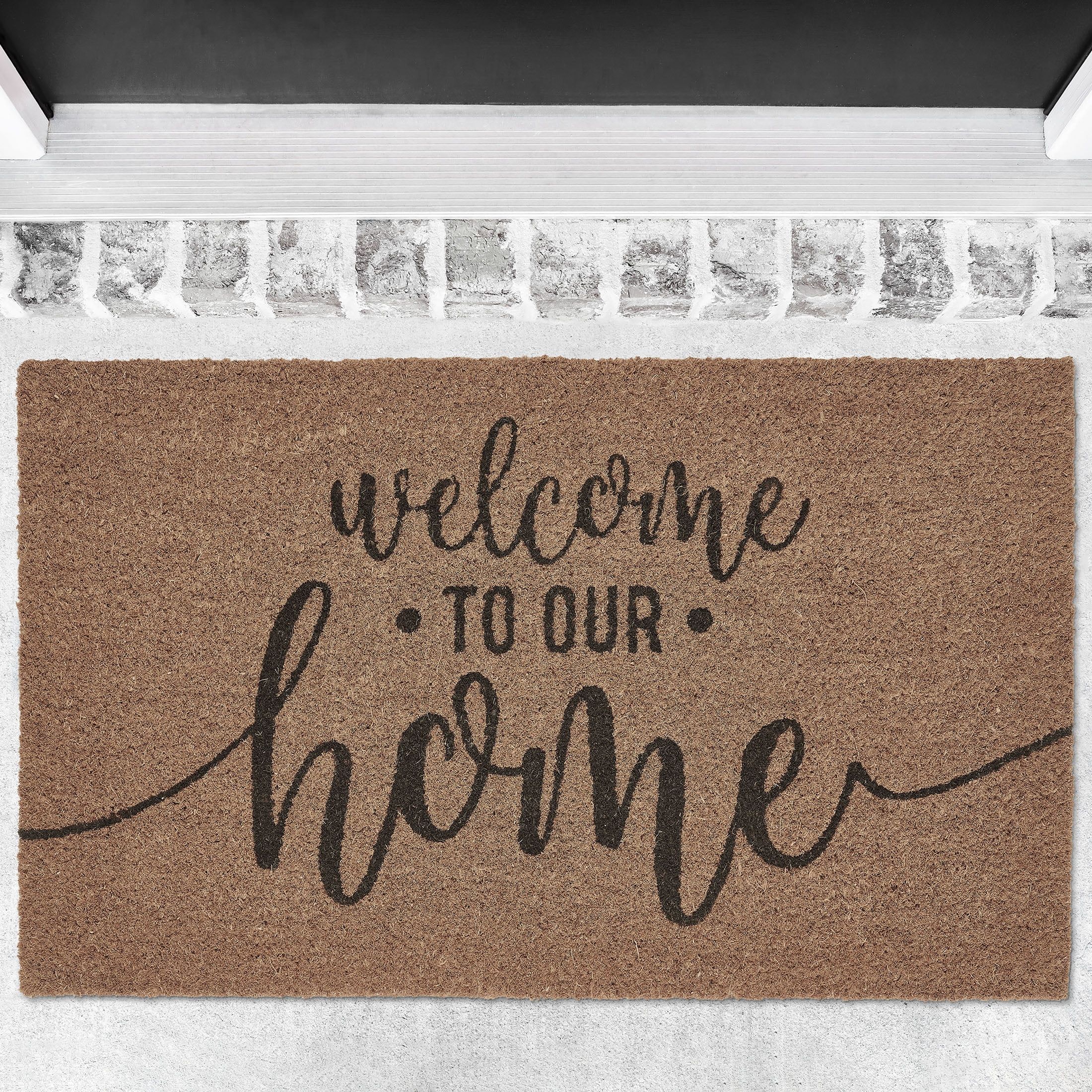 My Texas House Welcome to Our Home Coir Doormat, 30" x 48" | Walmart (US)