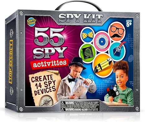 Kids Spy Kit, Explore 15 Secret Missions & Create 14 Detective Gadgets - Birthday & Holiday Gift ... | Amazon (US)