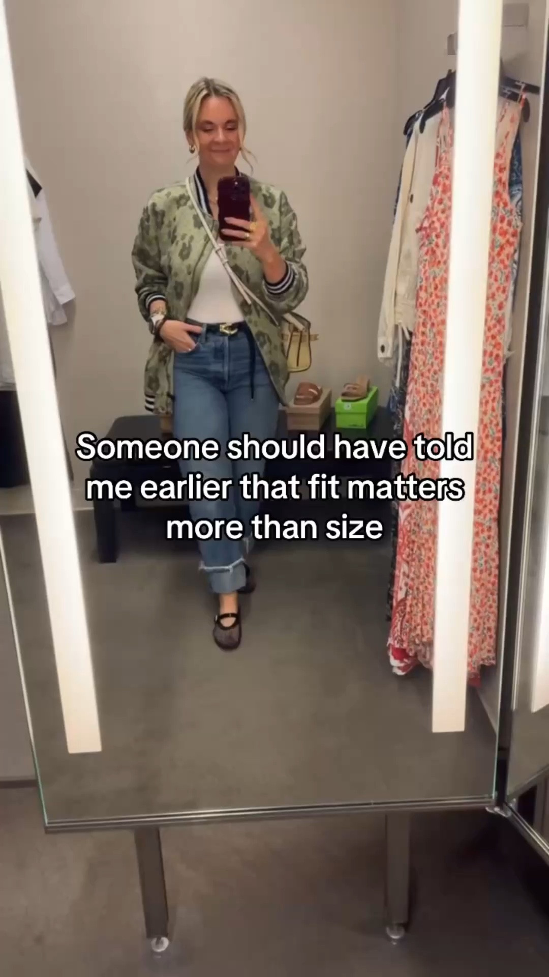 The number on the tag means nothing if the fit is wrong. 

Sizing is inconsistent across brands. Bodies change. Cuts vary. And squeezing into a smaller size or swimming in a larger one will never look as polished as wearing what actually fits. 

Fit changes everything: 
• how confident you feel 
• how expensive your outfit looks 
• how intentional your style appears 

Small adjustments like hemming pants, tailoring a blazer, or choosing the right rise in jeans can transform an entire wardrobe. 

Style isn’t about the size you wish you were — it’s about dressing the body you have beautifully right now. 

✨ Save this reminder.