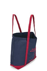 Souls. Pilates Is My Boyfriend Tote in Navy Blue & Burgundy from Revolve.com | Revolve Clothing (Global)