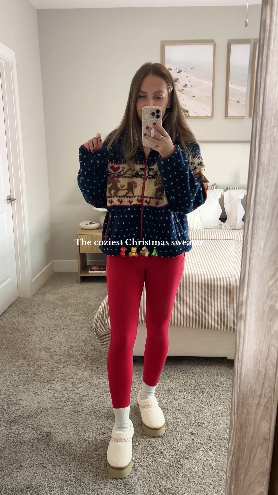 Ok but imagine wearing this at a Christmas market while sipping hot cocoa 🥹 The best fleece jacket I own from Cider! 

Christmas sweater, Cider, fleece jacket, Fall outfit 

#LTKHoliday #LTKStyleTip #LTKSeasonal