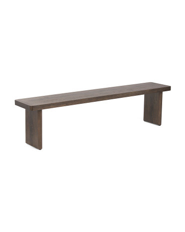 73x14x18 Solid Pine Monterey Bench | TJ Maxx