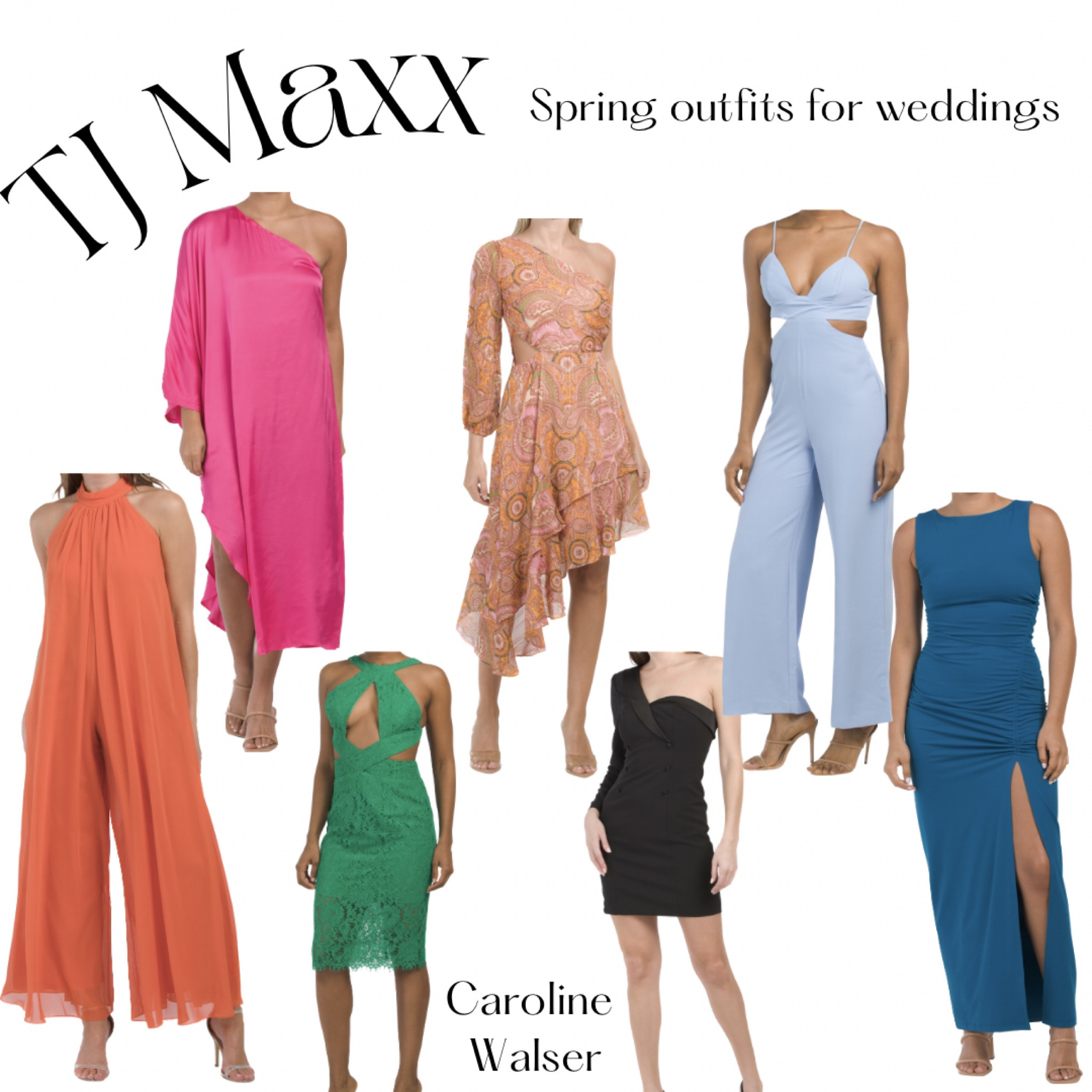 TJ Maxx finds! 

Pink will forever be my favorite color but this blue and orange jumpsuits are stunning.

#SpringOutfit #SpringStyle #Dress #Jumper #Wedding #WeddingGuest #Event #Easter #EasterOutfit #Rehearsal 

#LTKsalealert #LTKstyletip #LTKSeasonal