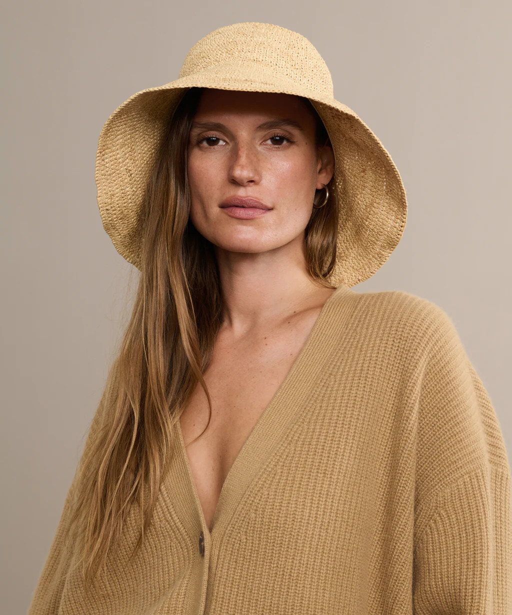 Crochet Raffia Sun Hat | Jenni Kayne