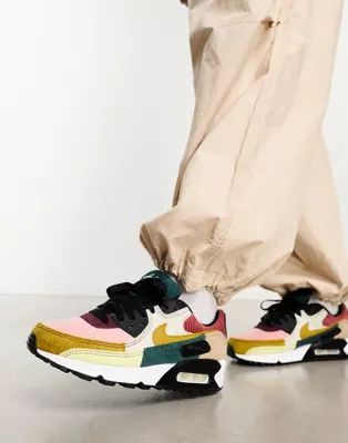 Nike Air Max 90 trainers in cord mix | ASOS (Global)