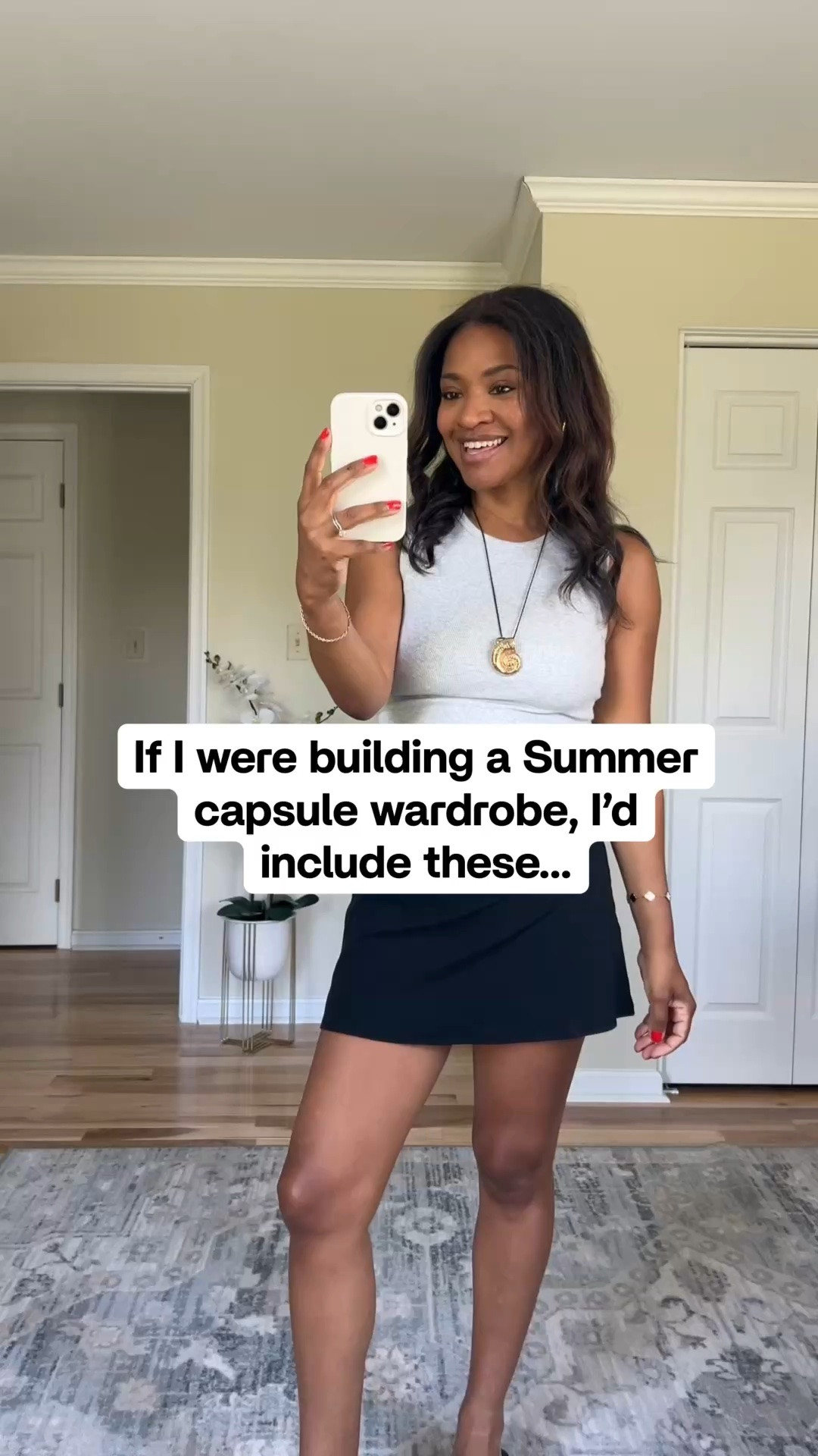Small In top and skort which are both TTS

#LTKootd #LTKgrwm #LTKOver40
