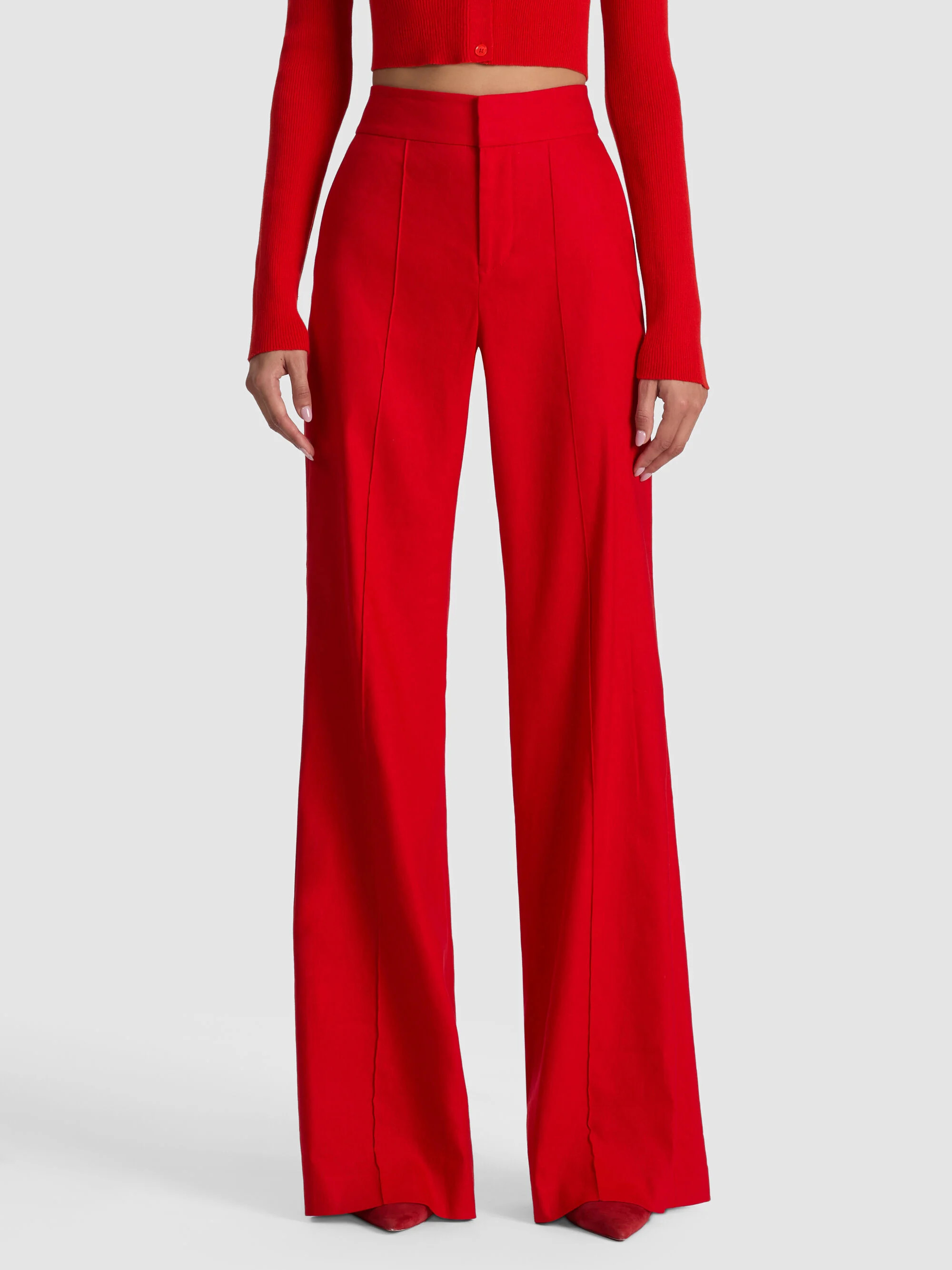 DYLAN LINEN PANT | Alice + Olivia