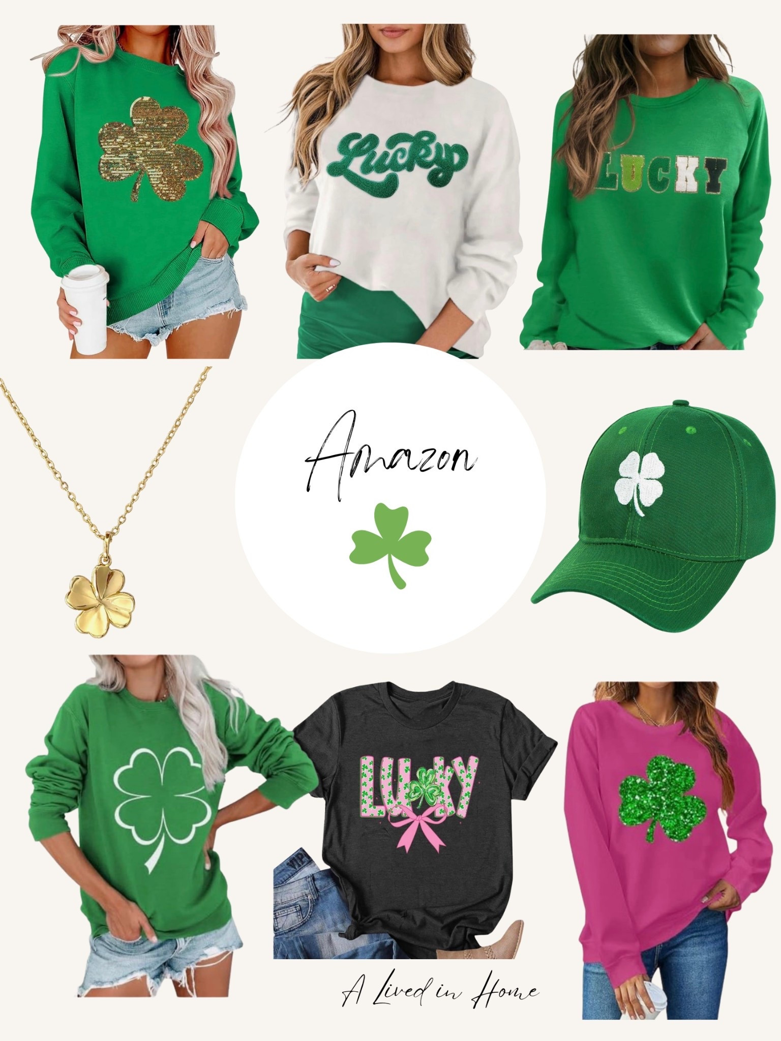 It’s time to pick out what green attire you’ll be sporting on St.Oartys day this year! These pieces from @amazon will be here in time to celebrate the Irish ☘️  

#LTKSeasonal #LTKmomlife #LTKootd