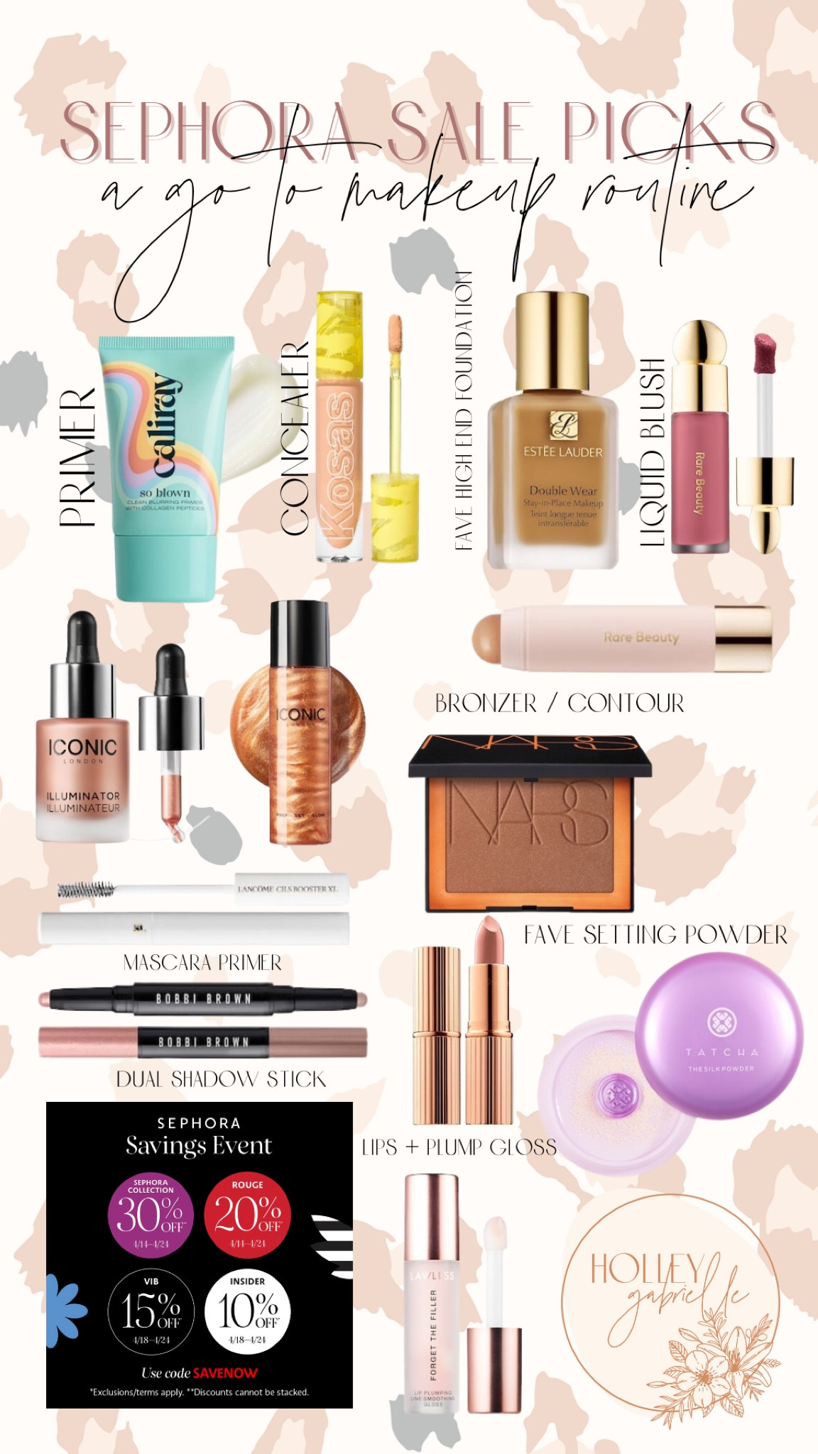 Some of my Sephora sale picks for a daily makeup routine✨⚡️🫶🏼💋 

#sephorasale #beautysale #sephora #beautyfaves 

#LTKFind #LTKbeauty #LTKBeautySale