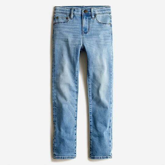Boys' slim stretch jean in light wash | J. Crew US