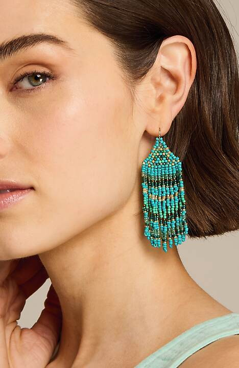 Seed Bead Earrings | J. Jill