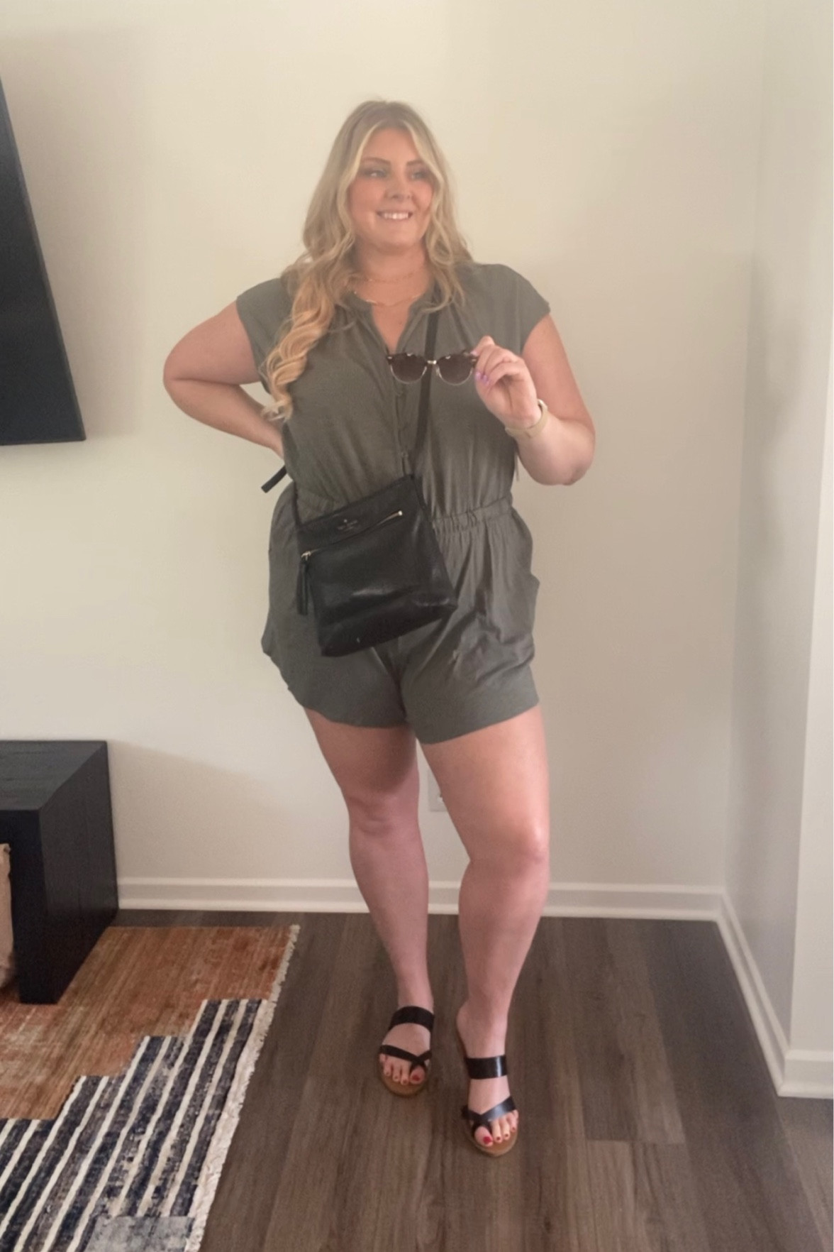 I’m in love with this romper for the summer! You don’t even have to plan your outfit, just throw on a romper and some accessories and go! 

#plussizefashion #curvyfashion #plussizestyle #curvyclothing #curvystyle #tall #curvyoutfit #plussizeoutfit #outfitinspo #romper #summeroutfit #summer 

#LTKcurves #LTKstyletip #LTKunder50