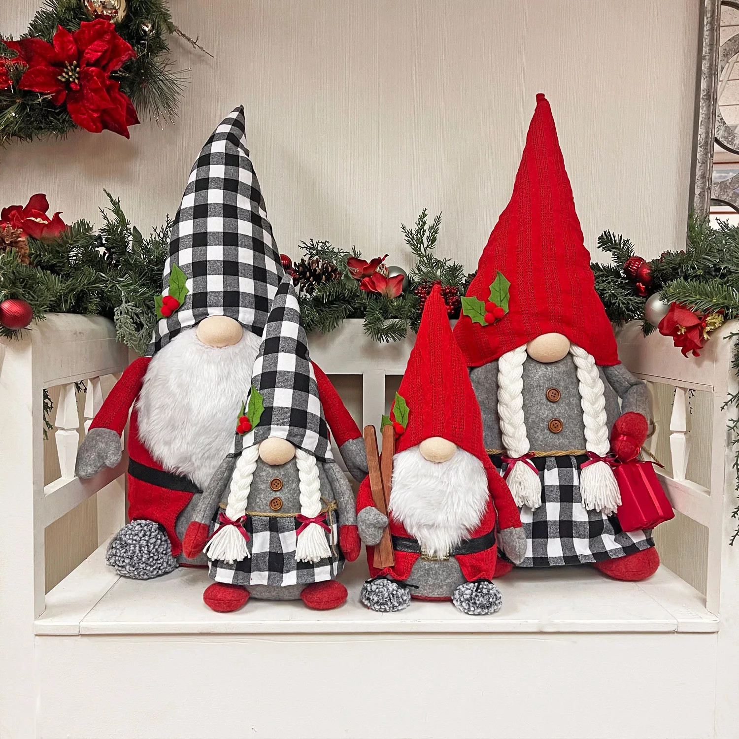 Member's Mark 4-Piece Plush Gnome Decor	Set | Sam's Club