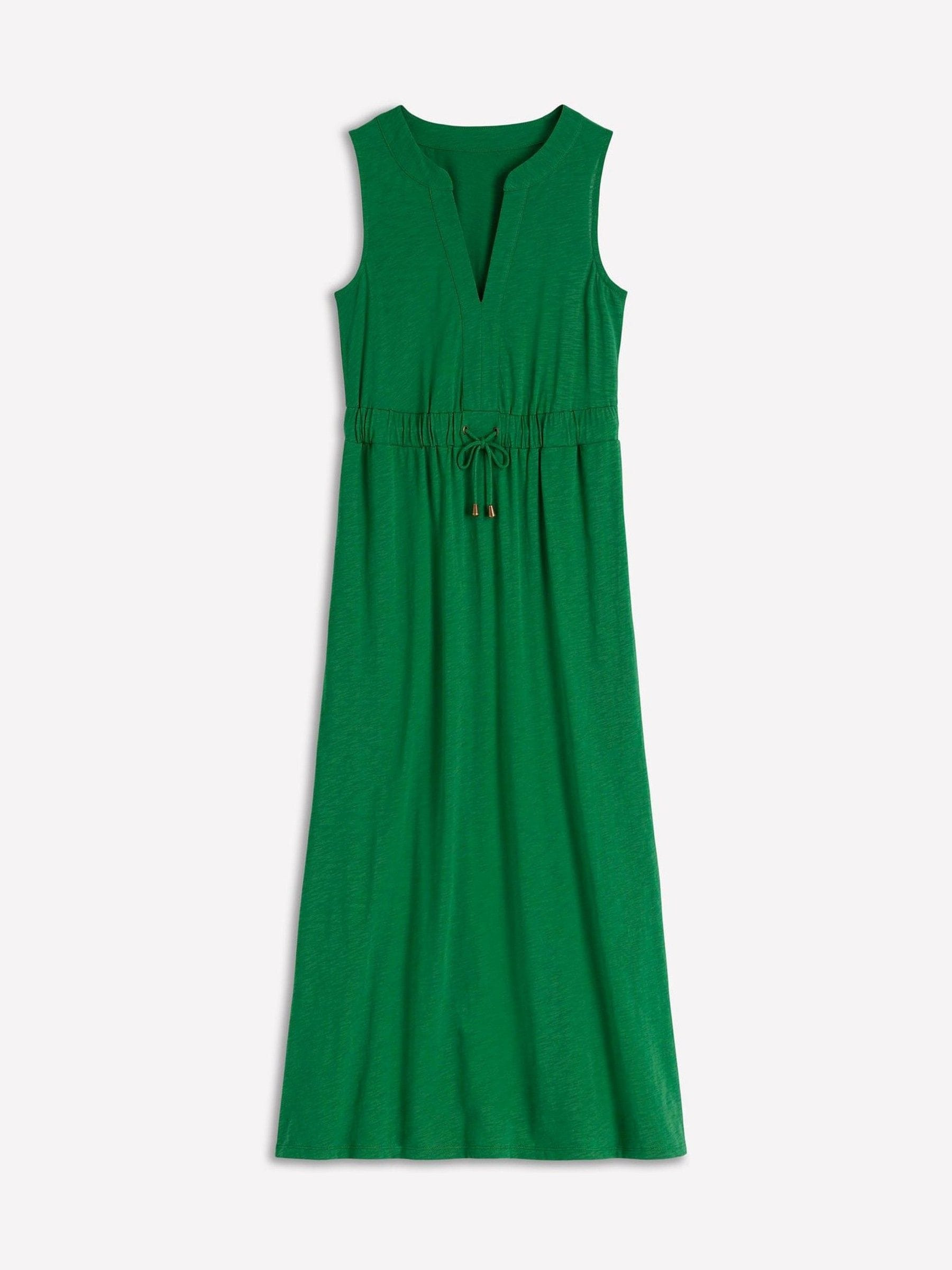 Boden Boden Green Delphine Midi Jersey Dress | Next EU