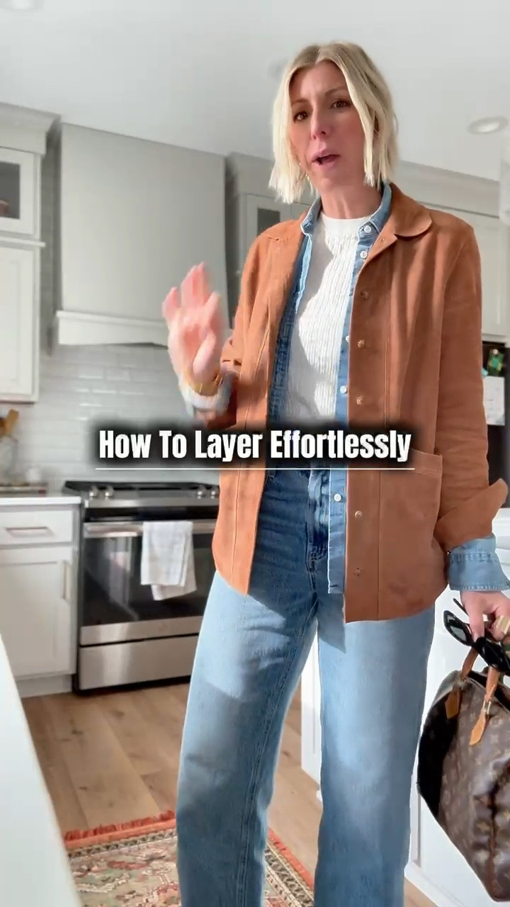 This jacket makes layering easy!

#LTKOver40 #LTKHoliday #LTKootd