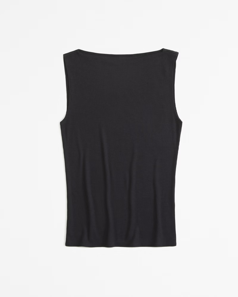 Women's Featherweight Rib Slash Top | Women's Tops | Abercrombie.com | Abercrombie & Fitch (US)