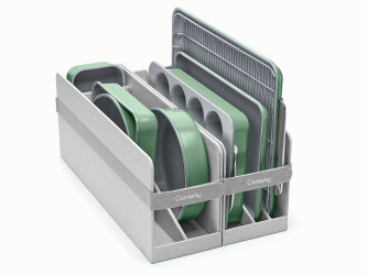 Caraway Sage 11pc Bakeware Set - Non-Toxic, Non-Stick, Ceramic Bakeware | Caraway