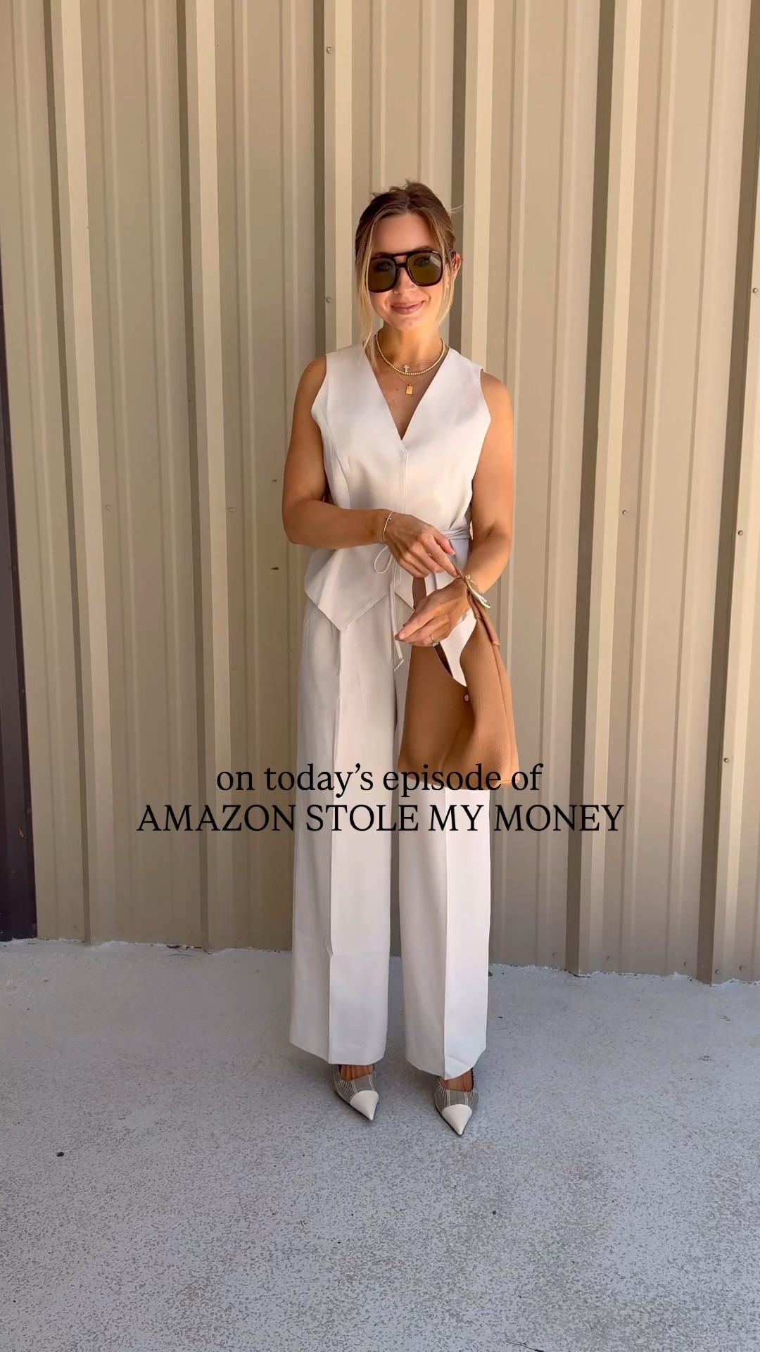 This amazon set is a spring dream! Wearing a size small
I’m 5’1 and wearing heels 

#LTKFindsUnder50 #LTKPetite #LTKSeasonal