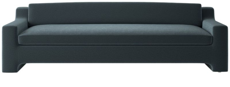 Durant Modern Midnight Blue Sofa | CB2 | CB2