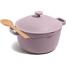 Our Place Perfect Pot - 5.5 Qt. Nonstick Ceramic Sauce Pan with Lid | Versatile Cookware for Stov... | Amazon (US)
