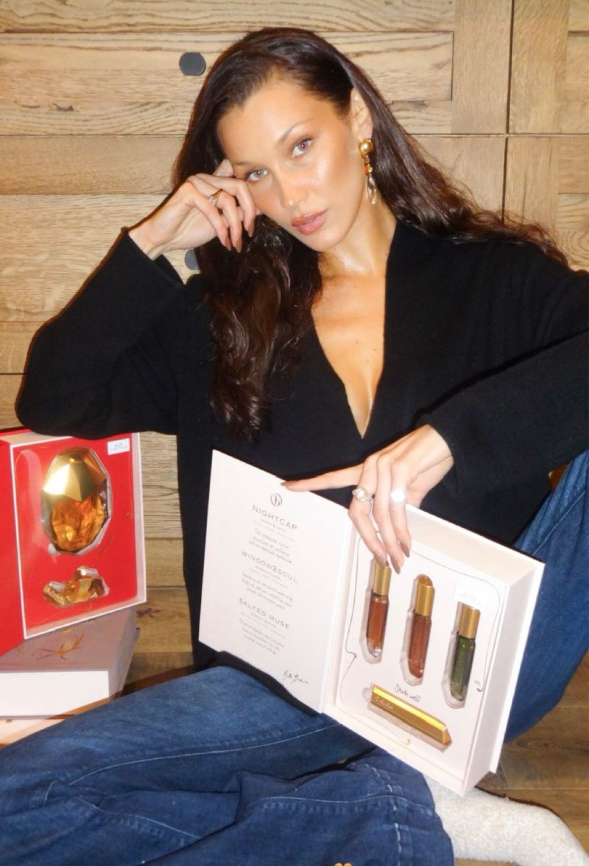 Bella Hadid was spotted wearing a Guest In Residence cardigan while promoting the Orebella gift sets. #bellahadid #bellahadidstyle #bellahadidoutfits #hadidscloset #getthelook

#LTKstyletip #LTKbeauty