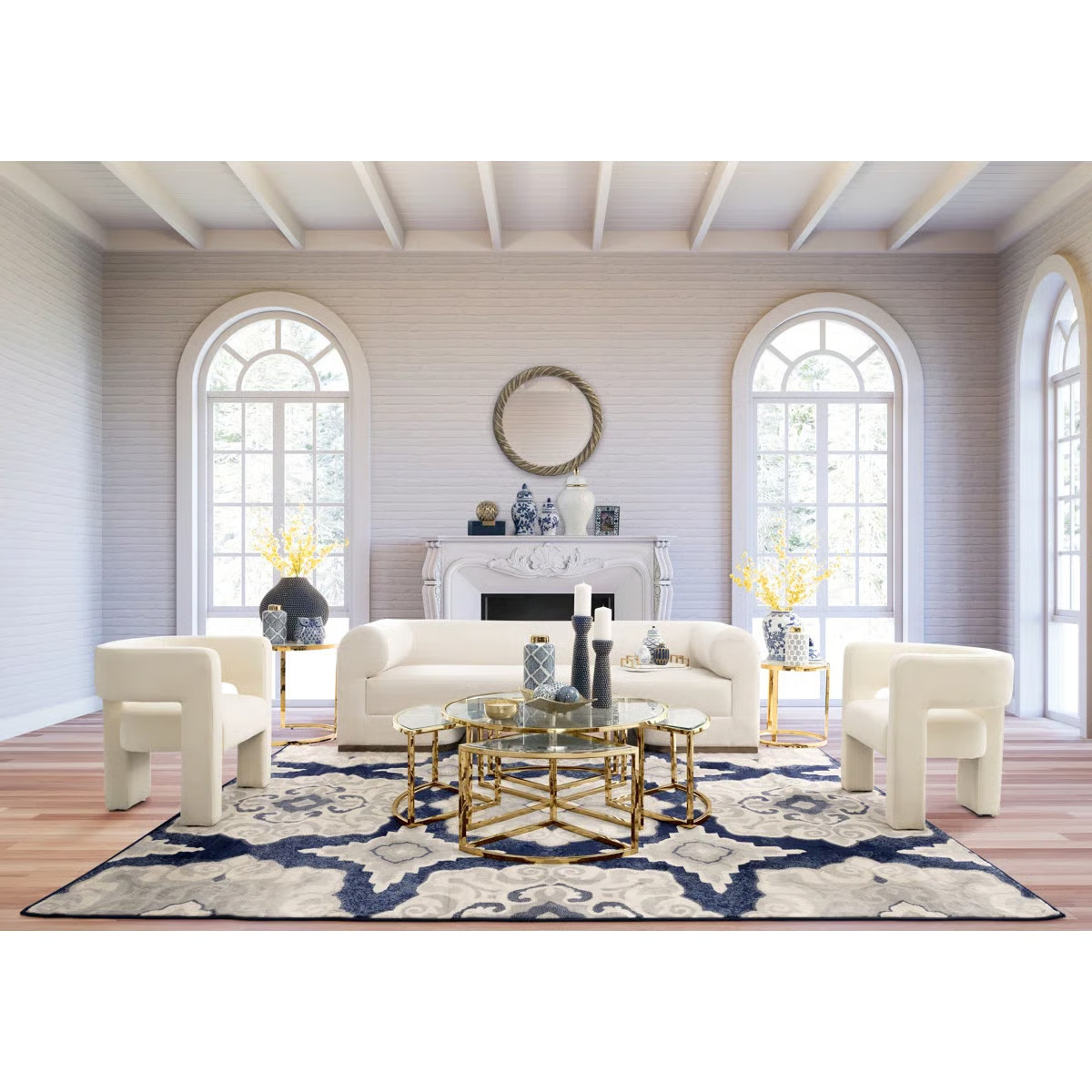 Lark Manor™ Ceramic Chinoiserie Ginger Jar with Lid & Reviews | Wayfair | Wayfair North America