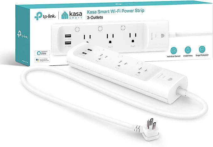 Amazon.com: Kasa Smart Plug Power Strip KP303, Surge Protector with 3 Individually Controlled Sma... | Amazon (US)