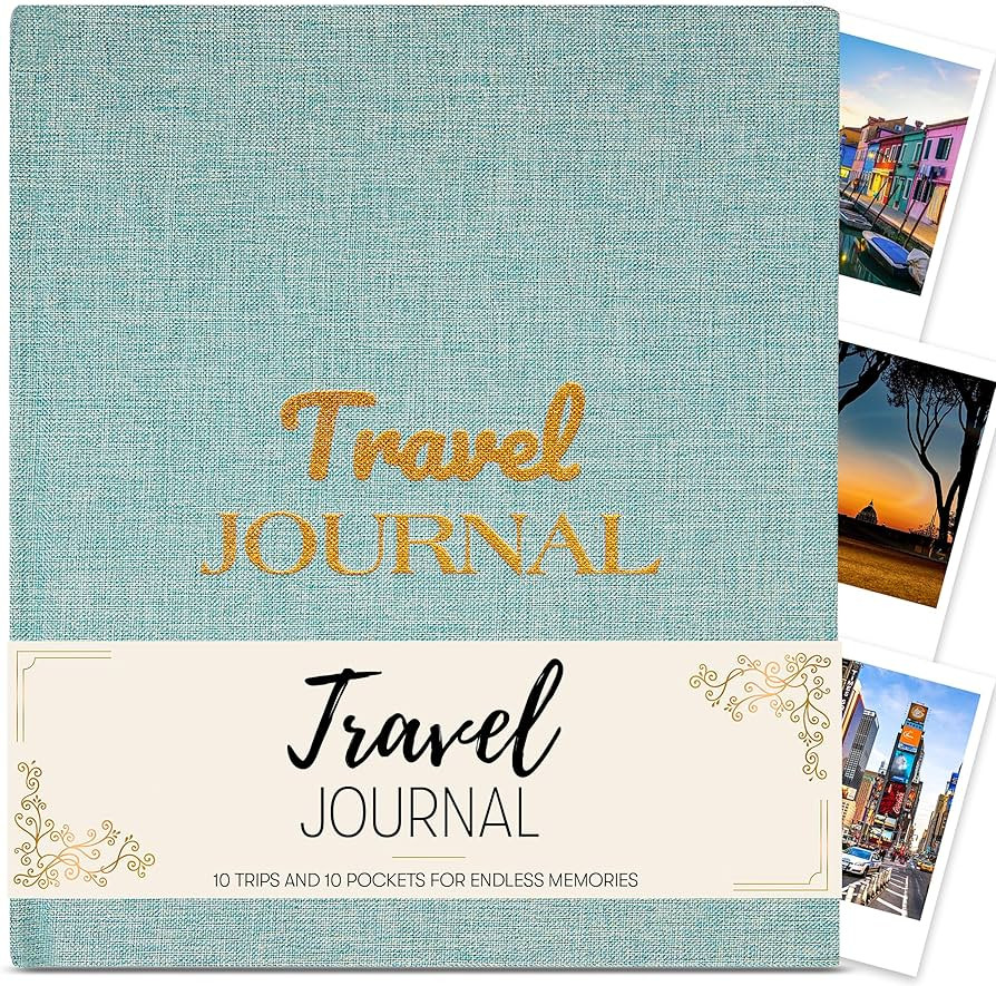 Cosmo JR Travel Journal and Travelers Notebook to Record Trips & Memories. Travel Journal for Wom... | Amazon (US)