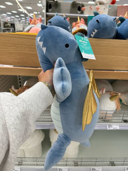 Weighted stuffies 🦕🦈🐳 buy one get one half off! Available in lots of animals 😍 would make the cutest gift. 

#LTKfamily #LTKkids #LTKhome