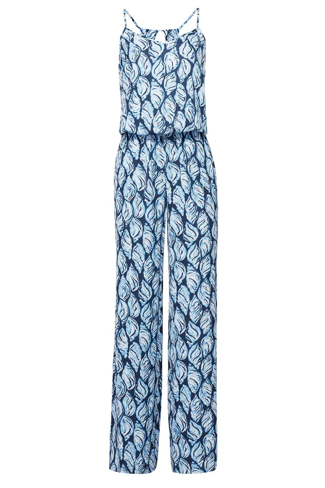 Lilly Pulitzer Blue Dusk Jumpsuit | Rent The Runway