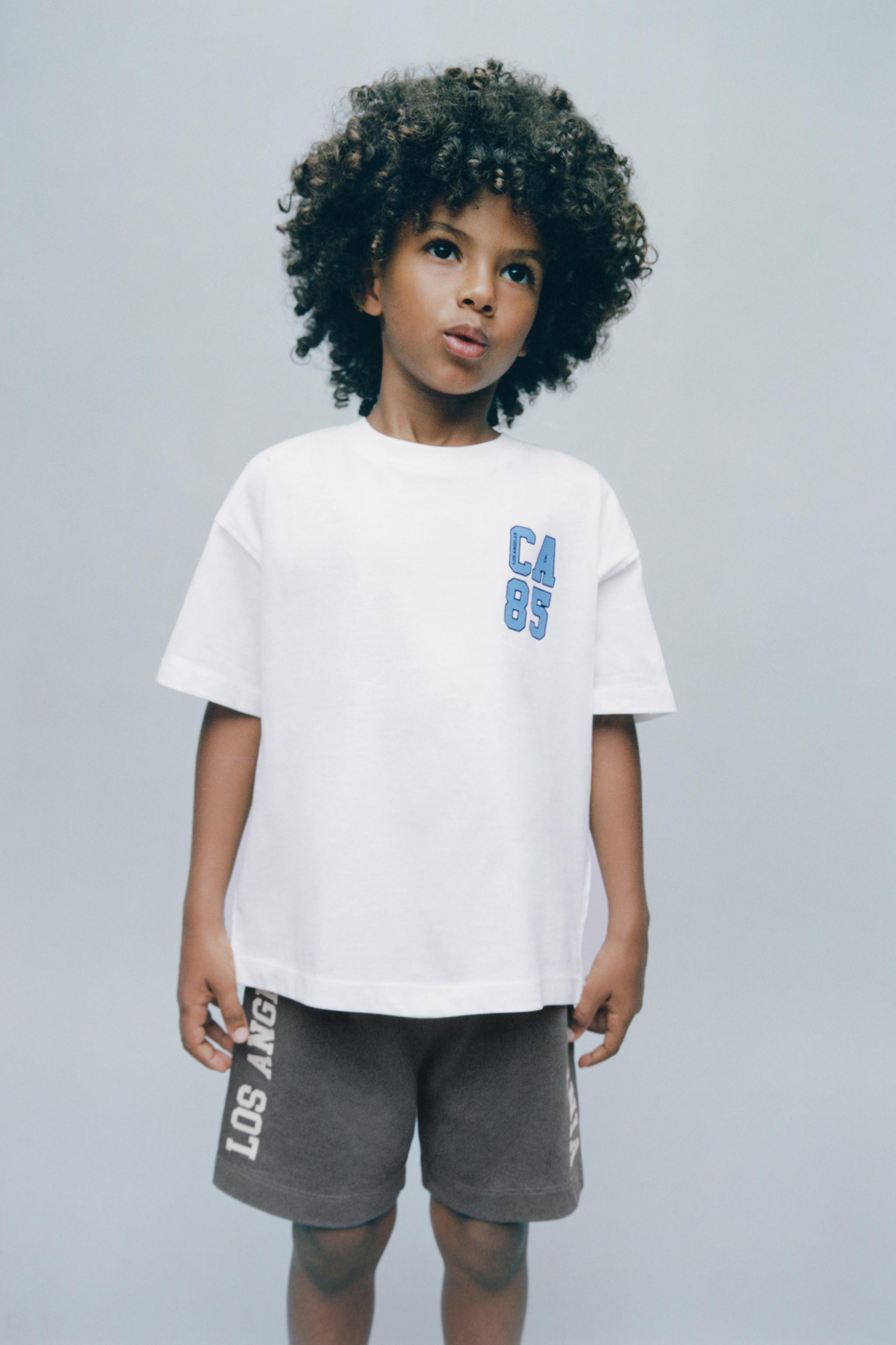 JOGGING TEXT T-SHIRT | Zara US