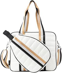 Pickle Ball Bag Women, Judy Pickleball Tote large, Pickleball Paddle Bag | Amazon (US)