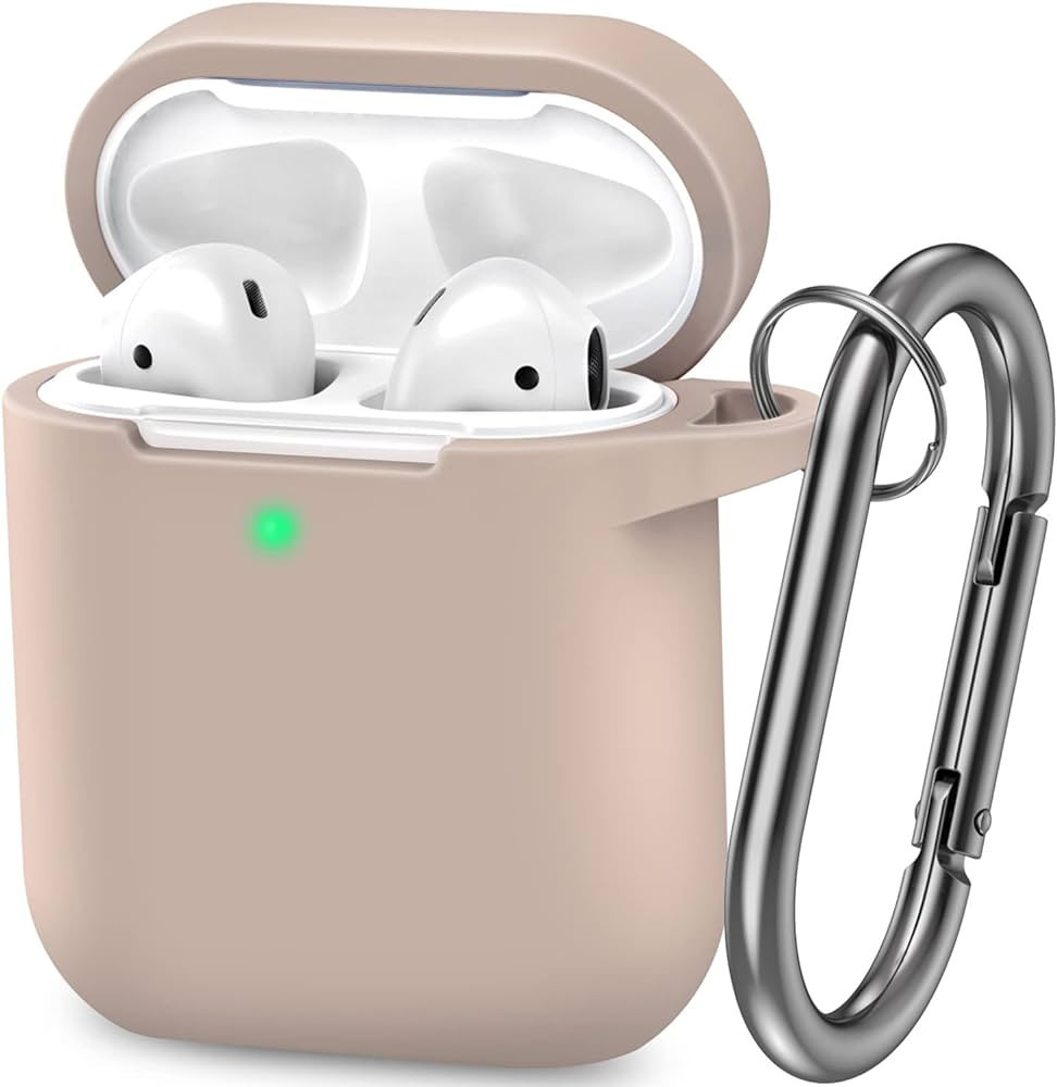 ATUAT AirPods Case Cover, Full Protective Silicone Skin Dust-Proof Designed for Apple AirPods 1st... | Amazon (US)