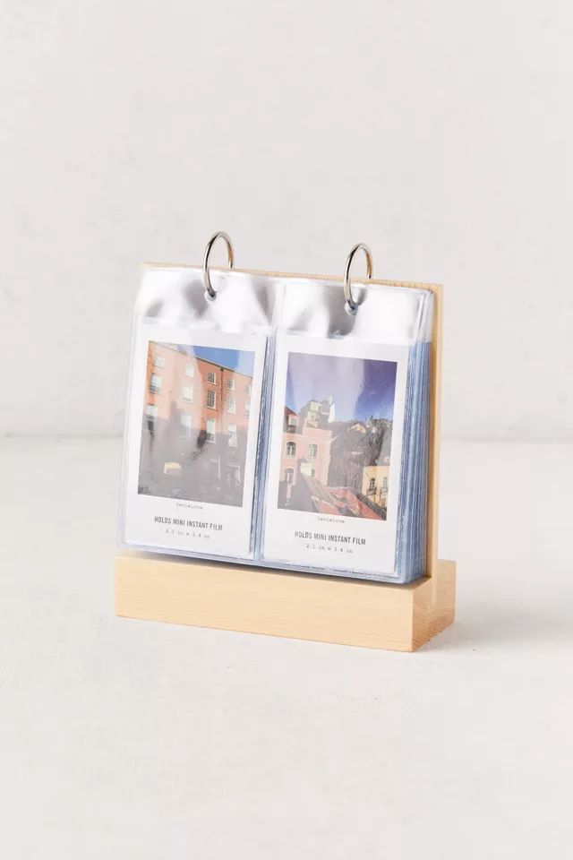 Tabletop Wood Flip Instax Mini Picture Frame | Urban Outfitters (US and RoW)