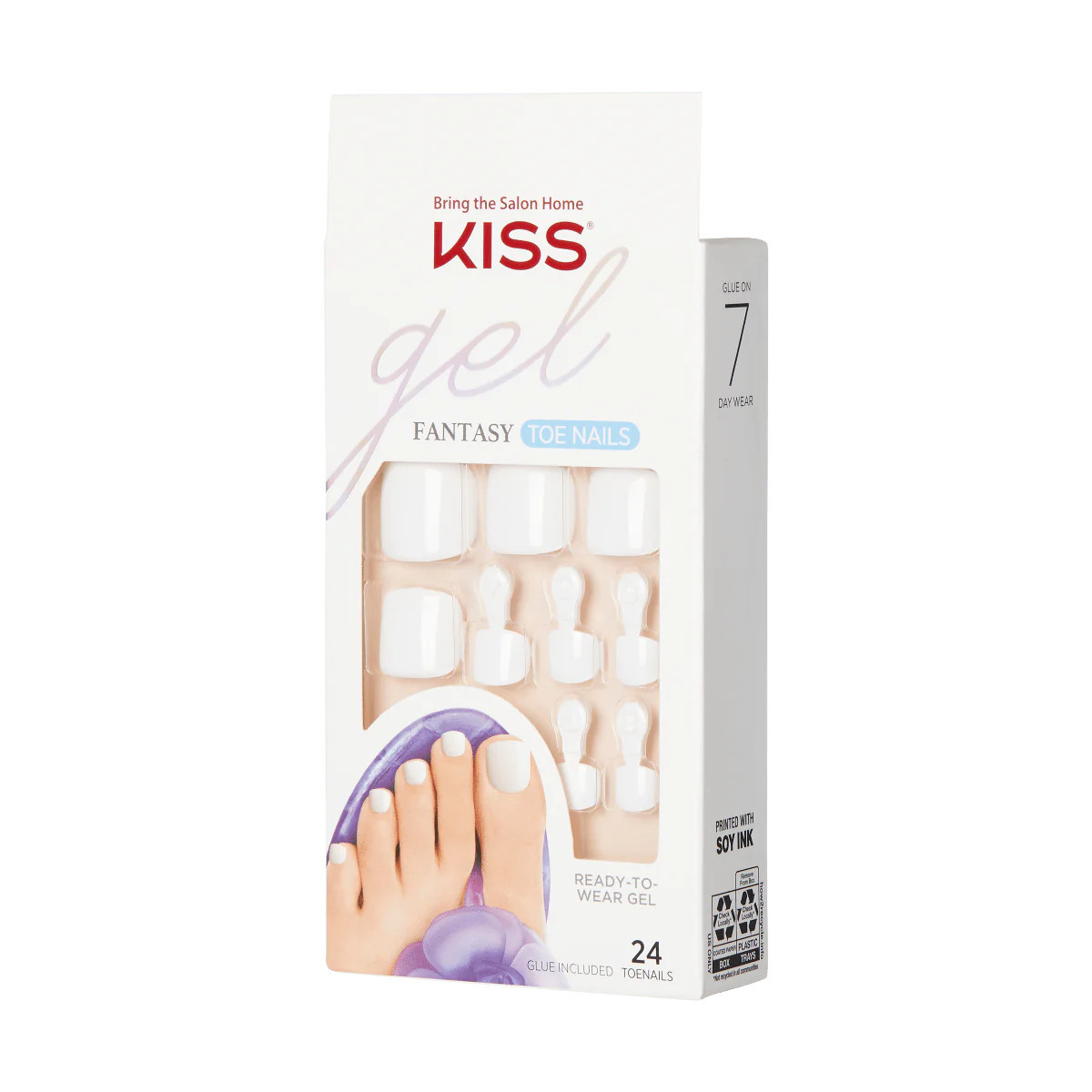 KISS Gel Fantasy Toenails- This is Classic | KISS, imPRESS, JOAH