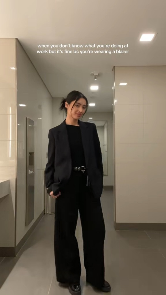 fall corporate office outfit inspo! (pinstripe blazer) 

#LTKmodest #LTKfall #LTKworkwear