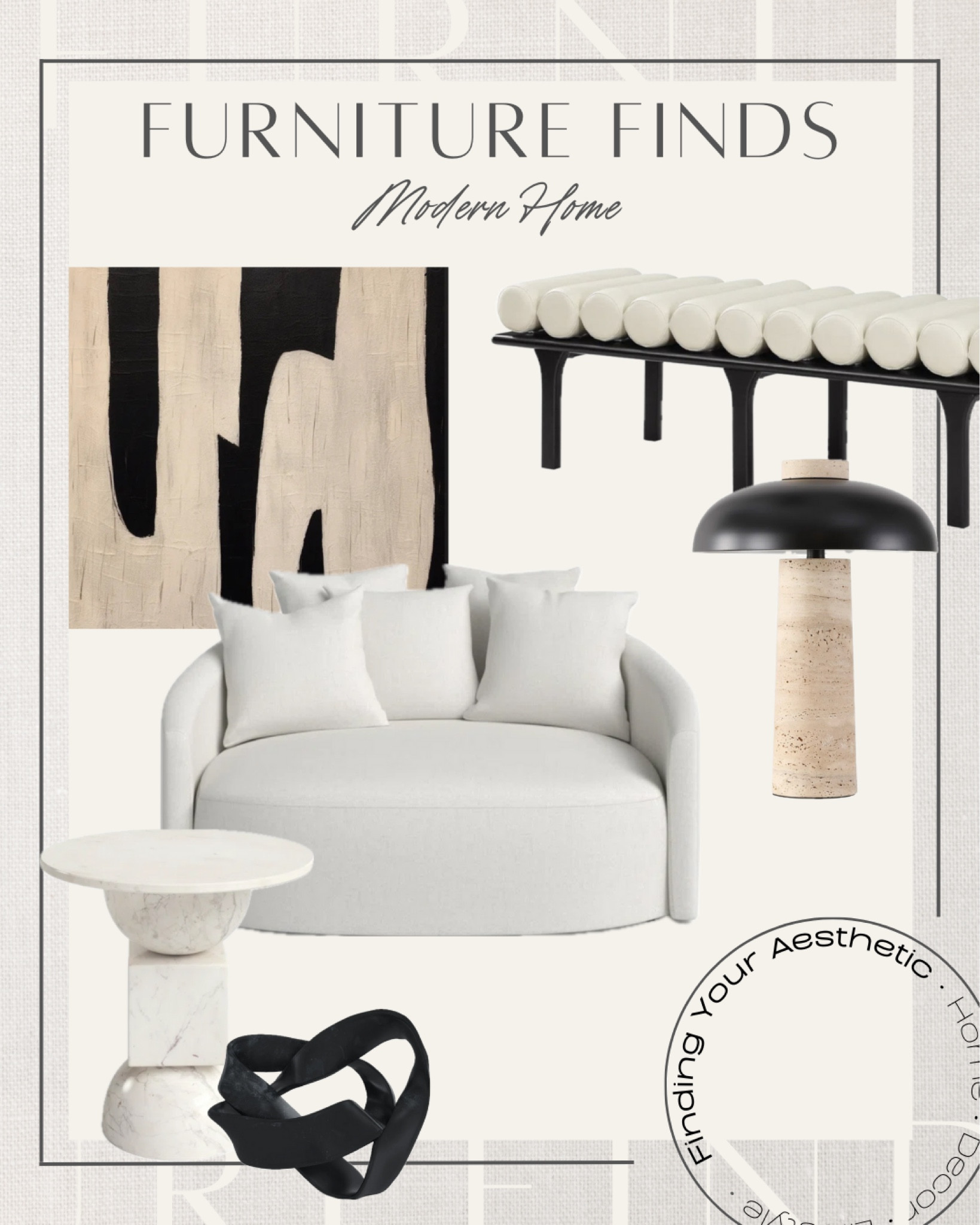 Modern and aesthetic home finds from Wayfair 😍

Large swivel chair // oversized comfy chair // wayfair sale // modern decor // modern wall art // abstract art // modern bench wood // marble side table // travertine lamp // organic modern home // wayfair sale 

#LTKSaleAlert #LTKHome